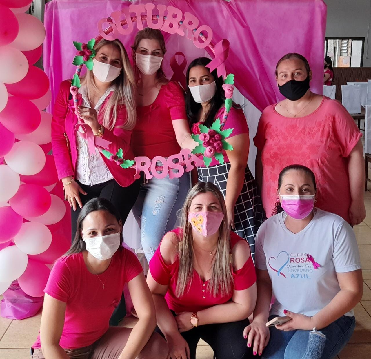 "ENCONTRO DE MULHERES" ALUSIVO AO OUTUBRO ROSA